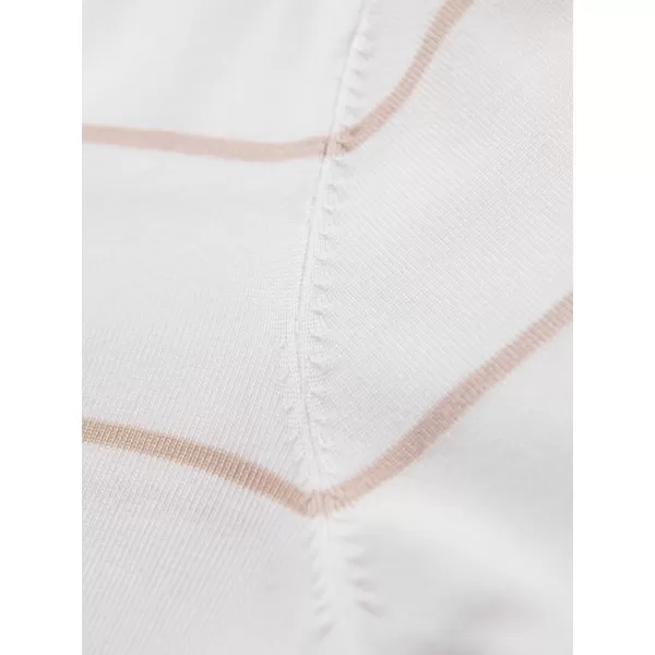  Herren t -Shirt mit einem Kragen OMBRE OM-POLS-0146 WEIß UND BEIGE 