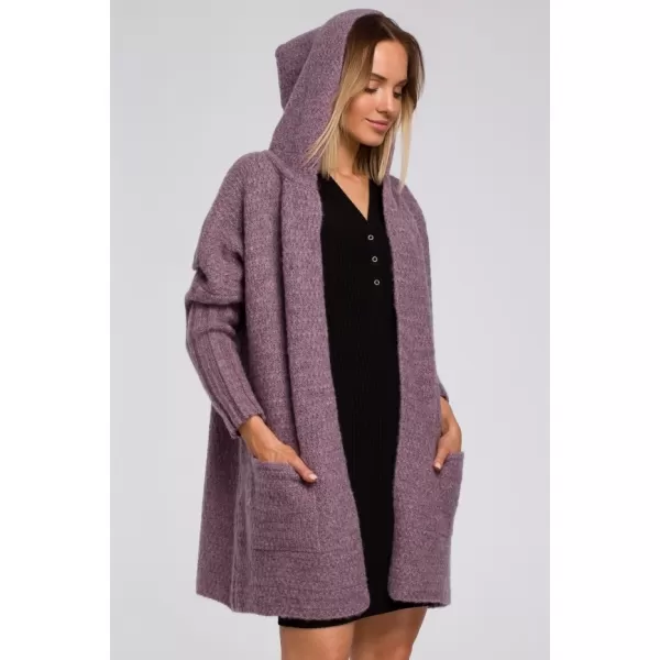  Strickjacke für Damen MOE M556 LILA 
