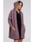 Strickjacke für Damen MOE M556 LILA