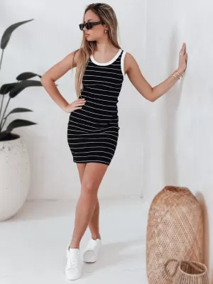 Kleid DSTREET PREFAB EY2578 SCHWARZ