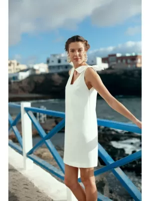 Kleid MAKOVER K128 NATURFARBEN