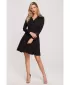 Kleid MAKOVER K138 SCHWARZ