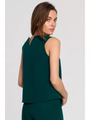 Damenbluse STYLOVE S257 GRÜN