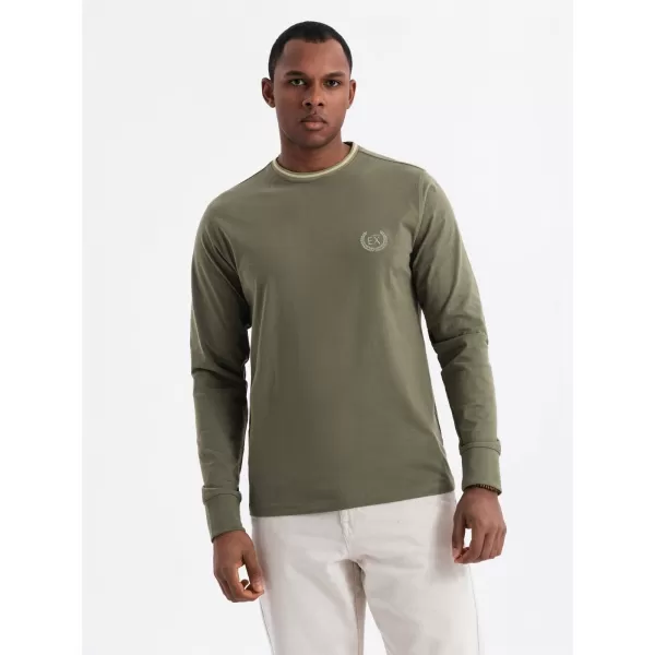  Hemd OMBRE OM-LSCL-0128 OLIVE 
