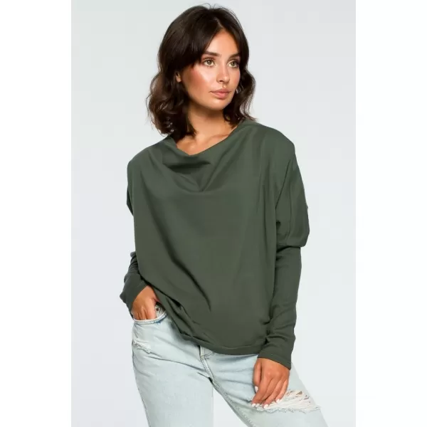  Damenbluse BEWEAR B094 MILITÄRGRÜN 