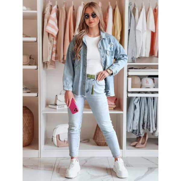  Damenhosen DSTREET FITARINKA UY2422 BLAU 