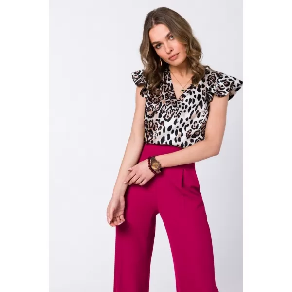  Damenbluse STYLOVE S344 WEIßES MUSTER 