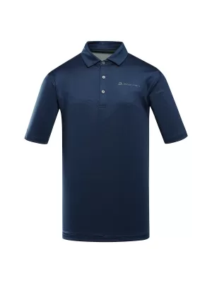 Herren t -Shirt mit einem Kragen ALPINE PRO COOWEL 2 BLAU