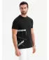 Hemd OMBRE OM-TSPT-0213 SCHWARZ