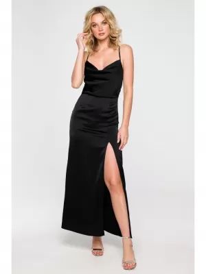 Kleid MAKOVER K155 SCHWARZ