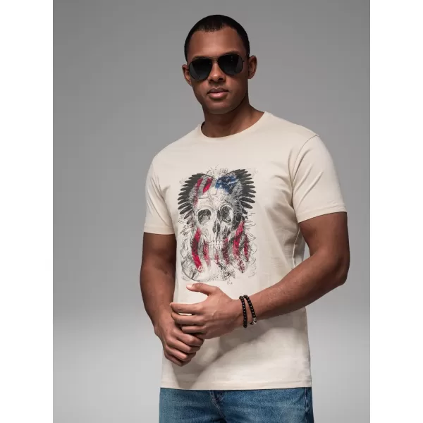 Hemd OMBRE OM-TSPT-0199 CREME 