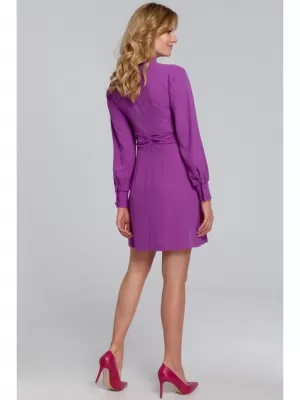 Kleid MAKOVER K078 LAVENDEL