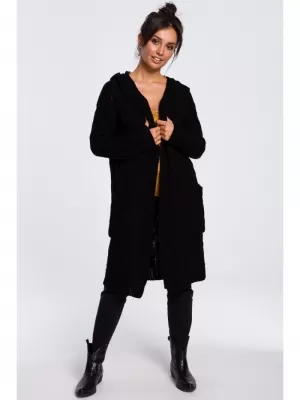 Strickjacke für Damen BEWEAR BK033 SCHWARZ