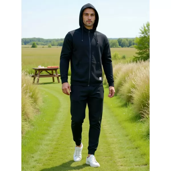  Herren -Sweatshirt ALPINE PRO LOKK SCHWARZ 