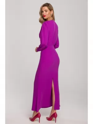 Kleid MAKOVER K143 LAVENDEL