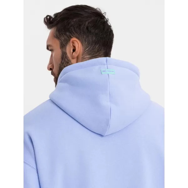  Herren -Sweatshirt OMBRE OU-SNBC-0105 LAVENDEL 