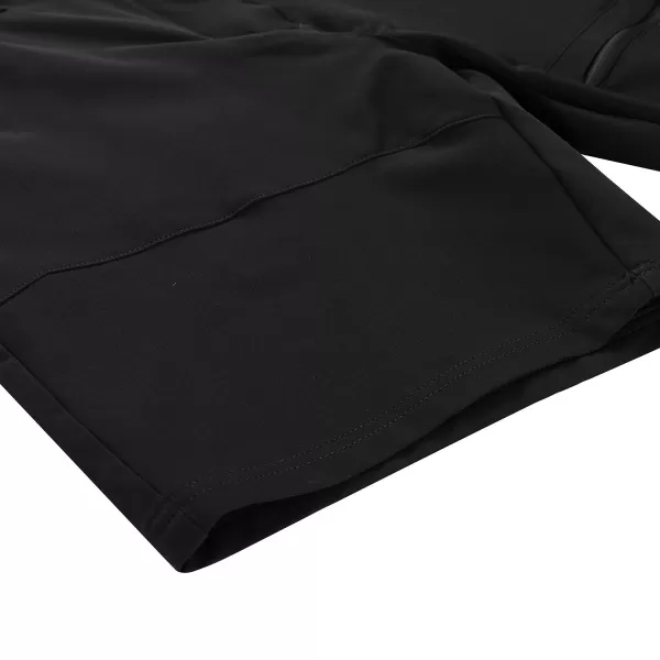 Frauen -Softshell -Shorts ALPINE PRO BAKA SCHWARZ 