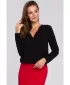 Damenbluse MAKOVER K037 SCHWARZ