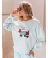 Damen Sweatshirt DSTREET DOGSWEETY BY1479 BLAU