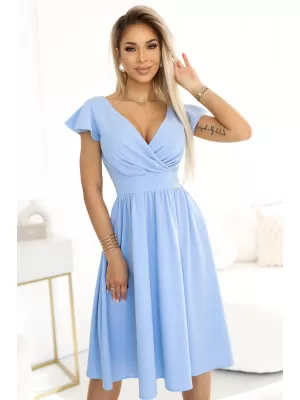 Kleid NUMOCO MATILDE 42-11 HELLBLAU