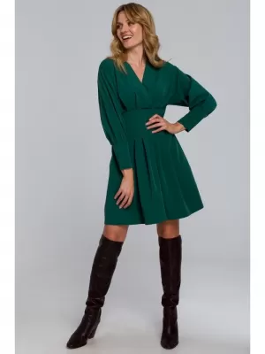 Kleid MAKOVER K087 GRÜN