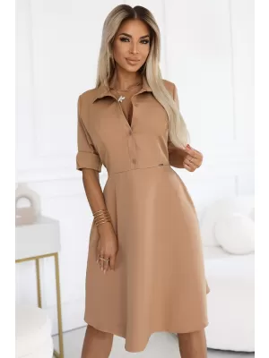 Kleid NUMOCO SANDY 286-8 MOCHA MOUSSE
