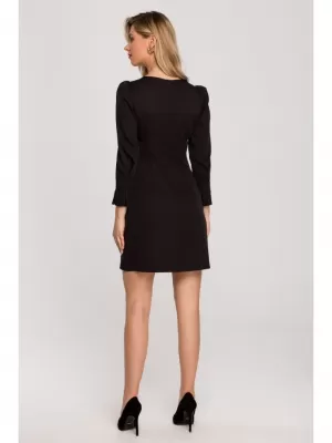 Kleid MAKOVER K148 SCHWARZ