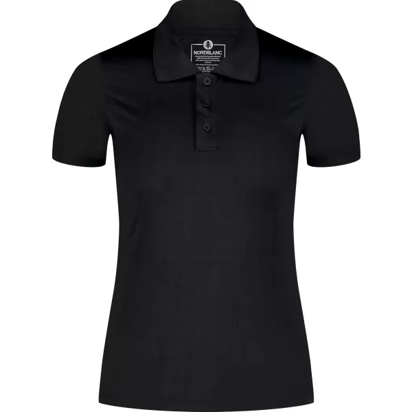  Weibliches funktionelles Hemd NORDBLANC BEAUTIFUL NBSLF8033 SCHWARZ 