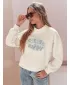 Damen Sweatshirt DSTREET HAPIRES BY1484 WEIß