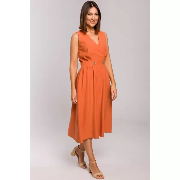  Kleid STYLOVE S224 ORANGE 