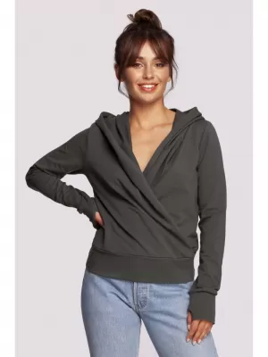 Damen-Sweatshirt BEWEAR B246 MILITÄRGRÜN