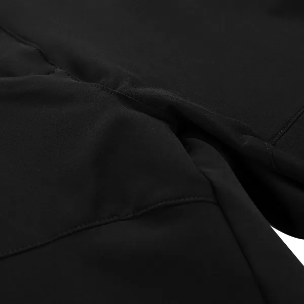  Frauen -Softshell -Shorts ALPINE PRO BAKA SCHWARZ 