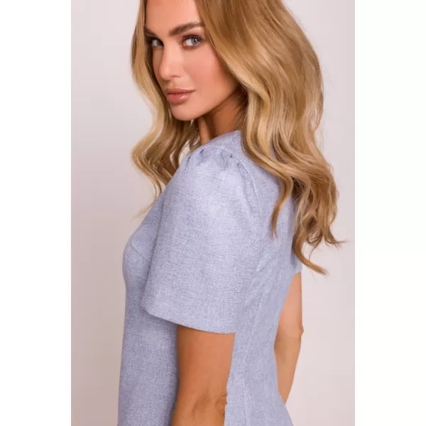  Kleid MOE M855 HELLBLAU 