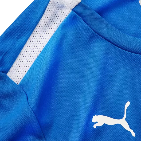  Weibliches funktionelles Hemd PUMA TEAMLIGA JERSEY W 704934_02 ELEKTRISCHE BLAUE LIMONADE 