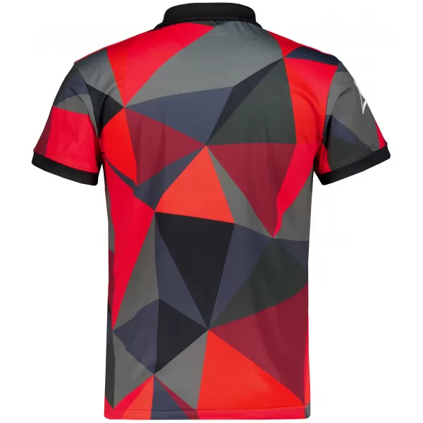  Herrenfunktional T -Shirt mit Premium -Kragen ALTISPORT VOJ/ALM007TR05 ROT 
