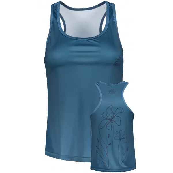  Funktionaler Tanktoper der Frauen auf Prämie ALTISPORT VOJ/ALW075TIL01 DUNKEL-PETER 