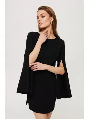 Kleid MAKOVER K190 SCHWARZ
