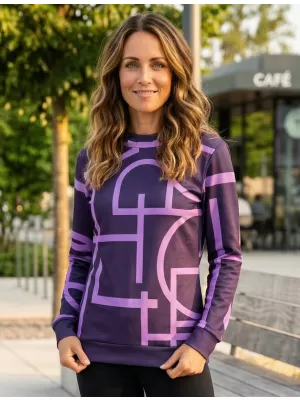 Hochwertiges Funktions-Sweatshirt für Damen ALTISPORT VOJ/ALW085MI01 ROSA