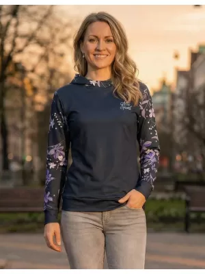 Funktionaler Sweatshirt -Prämie von Frauen ALTISPORT VOJ/ALW063MI01 SCHWARZ