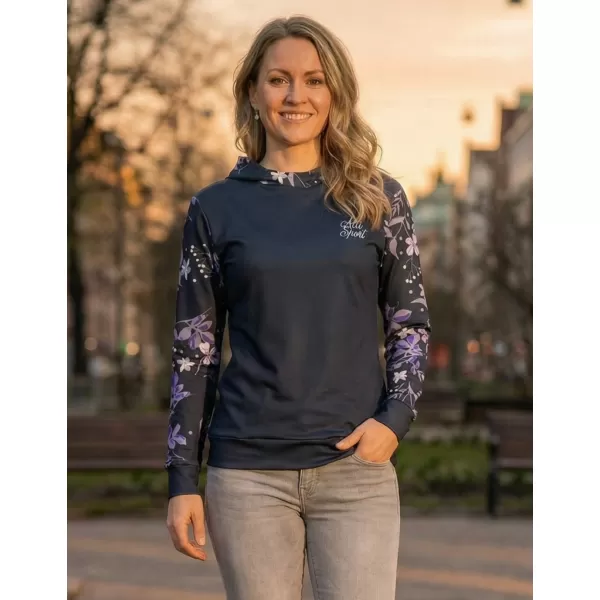  Funktionaler Sweatshirt -Prämie von Frauen ALTISPORT VOJ/ALW063MI01 SCHWARZ 