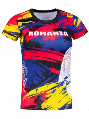Frauenfunktional T -Shirt Premium ALTISPORT VOJ/ALW036RO/TR01 ROLLE