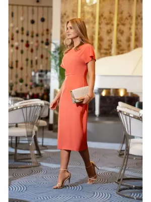 Kleid STYLOVE S398 ORANGE