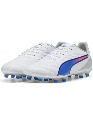 Stiefel PUMA KING PRO FG/AG 107862_02 PUMA WHITE/BLUEMAZING