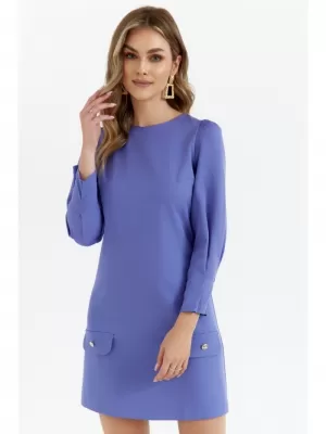 Kleid MAKOVER K148 HELLVIOLETT
