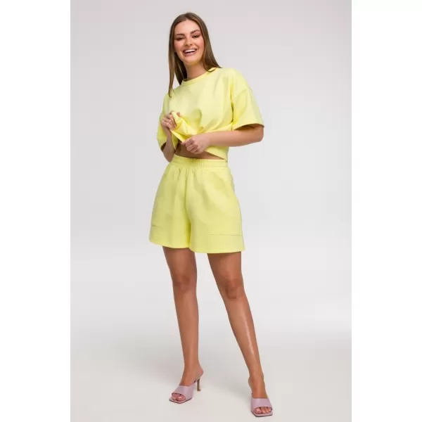 Damen-Shorts BEWEAR B295 ZITRONE 