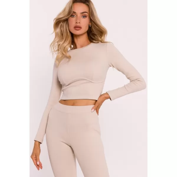  Damen-T-Shirt MOE M817 SANDIG 