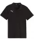 Herren t -Shirt mit einem Kragen PUMA TEAMGOAL CASUALS POLO JR 658606_03 PUMA BLACK/PUMA WEIß