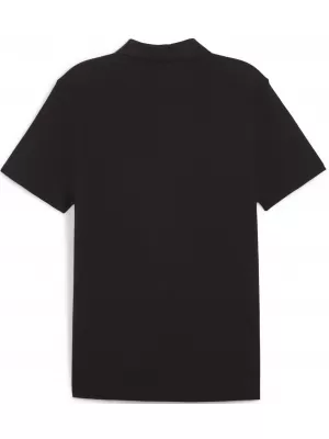 Herren t -Shirt mit einem Kragen PUMA TEAMGOAL CASUALS POLO 658605_03 PUMA BLACK/PUMA WEIß