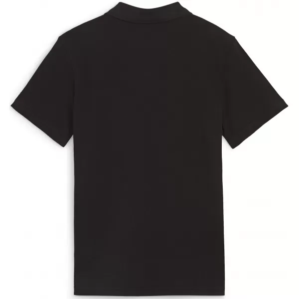  Herren t -Shirt mit einem Kragen PUMA TEAMGOAL CASUALS POLO JR 658606_03 PUMA BLACK/PUMA WEIß 
