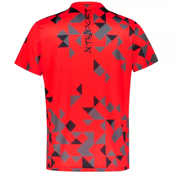  Männer funktionaler T -Shirt Premium ALTISPORT VOJ/ALM108TR01 ROT 